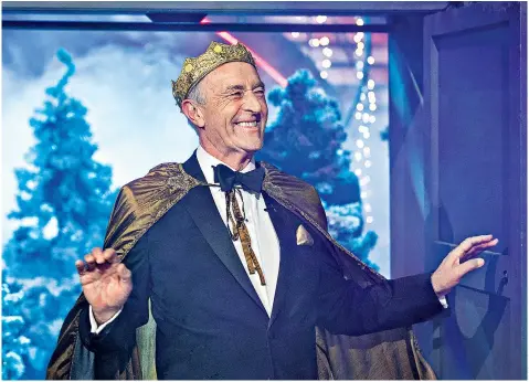  ??  ?? Fans of Strictly Come Dancing have called for Len Goodman, the head judge, to be given a knighthood as he makes his swansong tonight when the current series reaches its grand finalé. The former British dance champion, pictured in the Christmas special,...