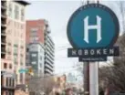  ?? FOTO RR ?? Het bruisende Hoboken ligt op een steenworp van het bekende Manhattan.