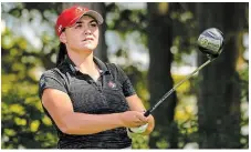  ?? GARY YEE THE CANADIAN PRESS ?? Brigitte Thibault of Rosemere, Que., has been one of the most successful Canadians playing golf in the NCAA over the past five years.