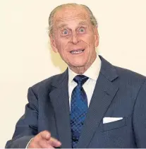  ??  ?? The late Duke of Edinburgh.