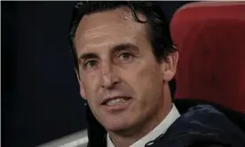  ?? Photograph: Matthew Ashton - AMA/Getty ?? Unai Emery oversaw the best start in Arsenal’s history but also one of their worst runs in the past 30 years during his time as manager.