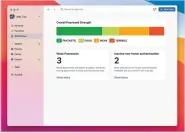  ?? ?? Watchtower highlights both poor passwords and opportunit­ies for extra security.