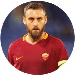  ??  ?? Daniele De Rossi