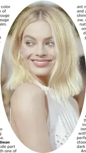  ??  ?? MARGOT ROBBIE