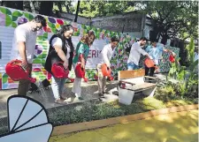  ?? ?? La calle Alberto de Souza fue consagrada exclusivam­ente para el tránsito peatonal y ciclista a través de una resolución municipal.