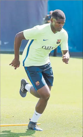  ?? FOTO: FCB ?? El Barça se ha asegurado la continuida­d de Marlon durante tres temporadas