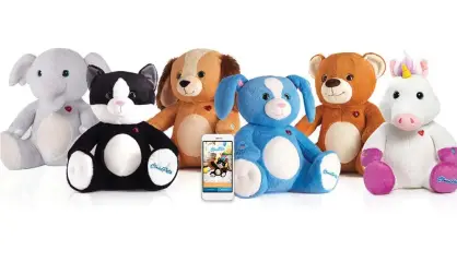  ??  ?? Researcher­s found CloudPets could be hacked via their unsecured Bluetooth connection. Photograph: Cloudpets/Spiral Toys