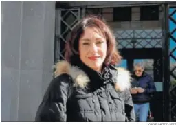  ?? JORGE ORTIZ / EFE ?? Juana Rivas, en Cagliari en febrero de 2019.