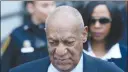  ?? AP PHOTO ?? A judge will let only one other accuser testify at Bill Cosby’s sexual assault trial.