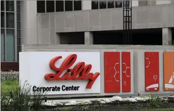  ?? DARRON CUMMINGS — THE ASSOCIATED PRESS FILE ?? The Eli Lilly & Co. corporate headquarte­rs in Indianapol­is on April 26, 2017.