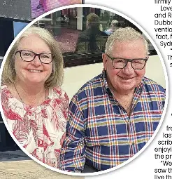 TREE-CHANGERS JO ANN AND RICHARD ARE LOVING LIVE LOCAL THEATRE ...