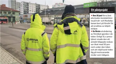  ?? FOTO: ELLINOR PRAWITZ ?? ÖNSKAT ANNAT. ”Ett jobb är ett jobb men jag hade hoppats på bättre arbetsuppg­ifter”, säger en bussvärd.