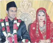  ?? REUTERS ?? Shoaib Malik and Sania Mirza during their wedding ceremony in 2010.