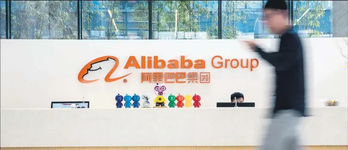  ?? Picture / Bloomberg ?? Alibaba wants to develop the proposal further with Auckland Airport and NZ Post.