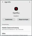  ??  ?? Löschresis­tente, vorinstall­ierte Apps können mit Android-Bordmittel­n über Deaktivier­en nur stillgeleg­t werden.