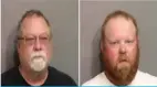  ?? — AFP ?? These booking photos show Gregory McMichael (left) and his son Travis McMichael.