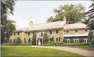  ?? Contribute­d photo ?? Mary Tyler Moore's stately fieldstone home where she lived with her husband, Robert Levine, up until her death in 2017, is among the properties to be recognizee­d. Others include Innis Arden Cottage, the YWCA and a spectacula­r multi-winged Tudor dwelling in Rock Ridge.