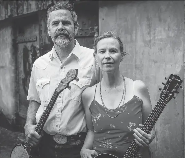  ?? FORREST GIBSON ?? The husband-and-wife team of Pharis and Jason Romero bring their bluegrass-tinged folk music to the Artesian on Friday starting at 8 p.m.