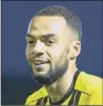  ??  ?? WARREN BURRELL: The Harrogate defender was sent off after two yellow cards.