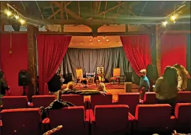  ?? Photo by Judyth Greenburgh ?? Grants include Goodent $2,500 toward the purchase of a stove for the Lone Pine Forum Theater, seen here, helping facilitate year-round events and activities.