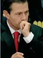  ?? AP ?? La sfida. Enrique Peña Nieto