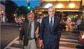  ?? AL DRAGO/AP ?? Democrats want special counsel Robert Mueller, photograph­ed Monday in Georgetown in Washington, D.C., to testify before Congress.