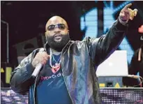  ?? Isaac Brekken Getty Images for Beats by Dre ?? RICK ROSS may be living large, but he recently and seemingly unexpected­ly found himself the target of gang violence.