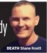  ?? DEATH ?? Shane Knott