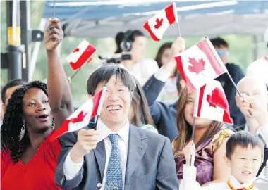  ?? POSTMEDIA NEWS FILES ?? By 2031, the percentage of visible minorities in Canada is estimated to reach 30.6 per cent, up from 19.1 per cent in 2011. Toronto and Vancouver are expected to become “majority-minority” cities, with 60 per cent being visible minorities.