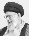  ??  ?? Ayatollah Ali Khamenei