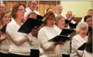  ?? SUBMITTED PHOTO ?? The Kutztown Community Choir will present their annual Spring Concert on Sunday, May 20 at 7 p.m., at Trinity Lutheran Church, 357 W. Main St., Kutztown.