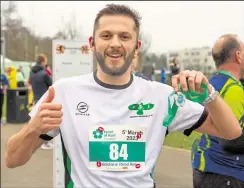  ?? Picture: Steve James ?? Ryan Worsley won the half-marathon category at the Heart of Kent Hospice Maidstone Road Run