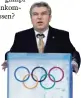  ?? Foto: dpa ?? IOC Präsident Thomas Bach.