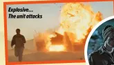  ?? ?? Explosive…
The unit attacks