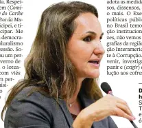  ?? MARCELO CAMARGO/AGÊNCIA BRASIL -24/1/2016 ?? Direitos humanos. Secretária de Temer foi eleita para órgão da OEA