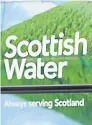  ??  ?? Scottish Water has reassured customers after incident.