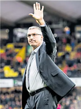  ??  ?? Driven man: Nigel Pearson is ready to seize his chance as Watford’s new manager