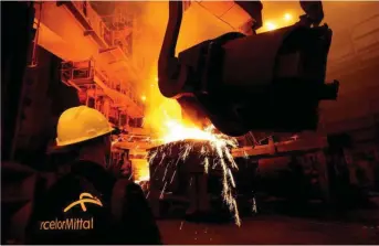  ?? | Supplied ?? ARCELOR Mittal’s foundry. Proceeds from the Macsteel sale will assist in strengthen­ing Amsa’s balance sheet significan­tly.