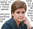  ?? ?? Heavily criticised: Nicola Sturgeon