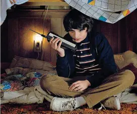  ?? [PHOTO PROVIDED BY NETFLIX] ?? Finn Wolfhard stars in “Stranger Things.”