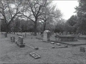  ?? COURTESY PHOTO ?? Southwest City Cemetery is pictured above.