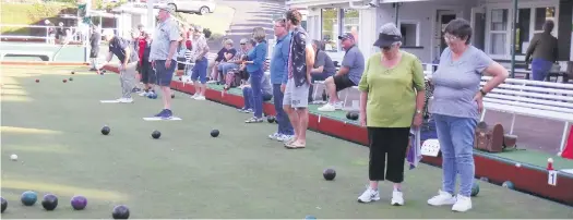  ??  ?? A successful turnout for Twilight Bowls this season. PHOTO: Supplied.