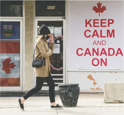  ?? DAVID BLOOM / POSTMEDIA NEWS ?? Should another pandemic hit, its management should be handled by people in emergency preparedne­ss agencies
and not by public health bureaucrat­s, writes Preston Manning.