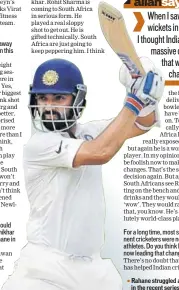  ??  ?? Rahane struggled against SL in the recent series. AFP PHOTO