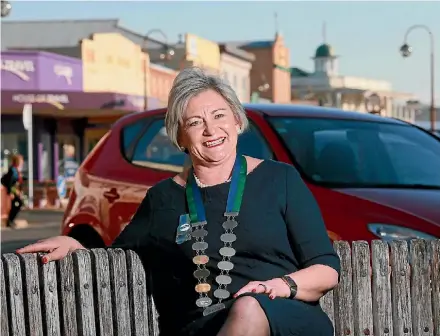  ?? MARK TAYLOR FAIRFAX NZ ?? Matamata-Piako mayor Jan Barnes has backed a plan by LGNZ to keep a chunk of GST to support tourism infrastruc­ture in the regions it’s spent.