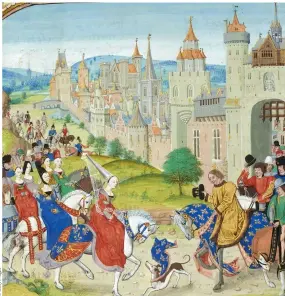  ??  ?? RIGHT Isabella is welcomed to Paris by her brother, King Charles IV
FAR-RIGHT
The Battle of Bannockbur­n was a disaster for King Edward II