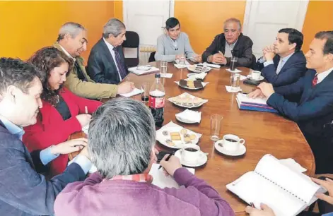  ?? FOTO: CPC ?? A fines de septiembre , la CPC y tres de las cuatro multisindi­cales del país crearon la mesa de trabajo.