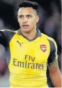  ??  ?? City target Alexis Sanchez