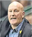  ??  ?? Jim Duffy
Morton were also fined £500 - with a further £250 fine suspended - after admitting a misconduct charge over t he mass confrontat­ion.
Lennon will have his hearing on Tuesday.