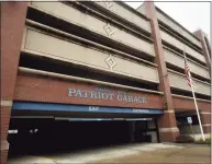  ?? Brian A. Pounds / Hearst Connecticu­t Media ?? The Terence McNally Patriot Garage on Delay Street in Danbury on Tuesday. The city has seen a large decline in parking revenue during the pandemic.